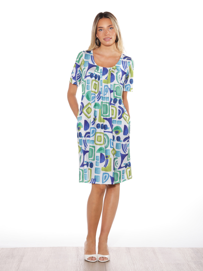 VESTIDO PTO MG CORTA