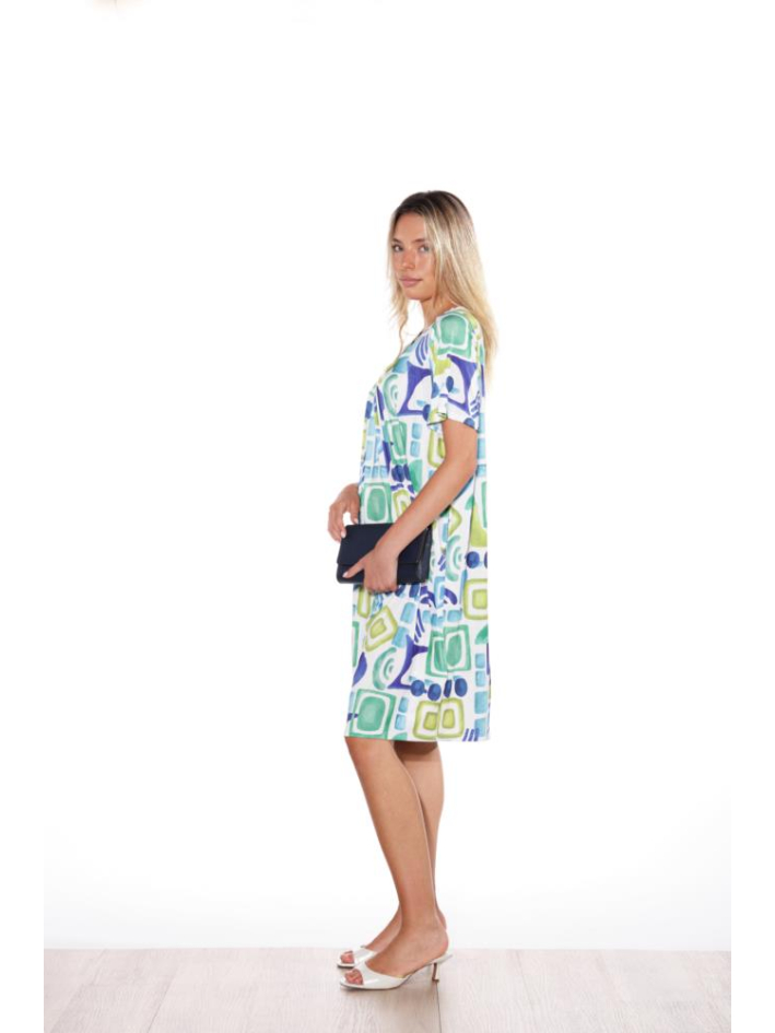 VESTIDO PTO MG CORTA